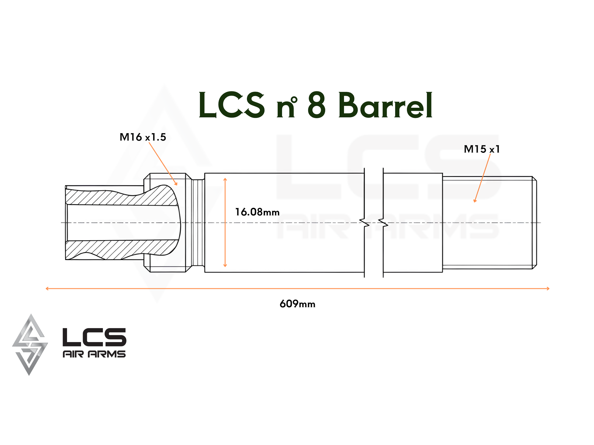 LCS Air Arms No.8 Barrels – Air